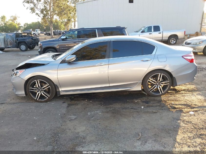 2017 Honda Accord Sport VIN: 1HGCR2F58HA122145 Lot: 43974604