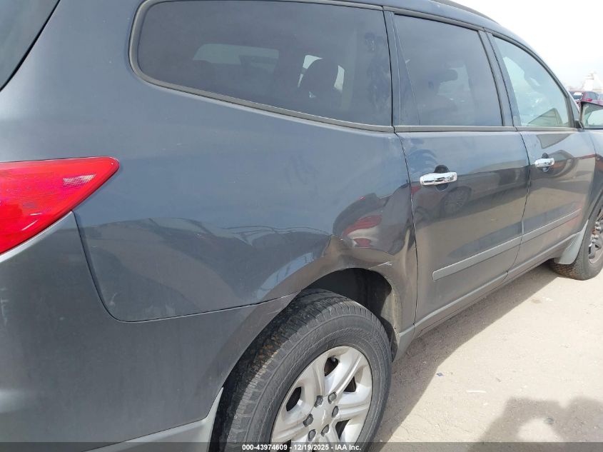 2012 Chevrolet Traverse Ls VIN: 1GNKREED2CJ407640 Lot: 43974609