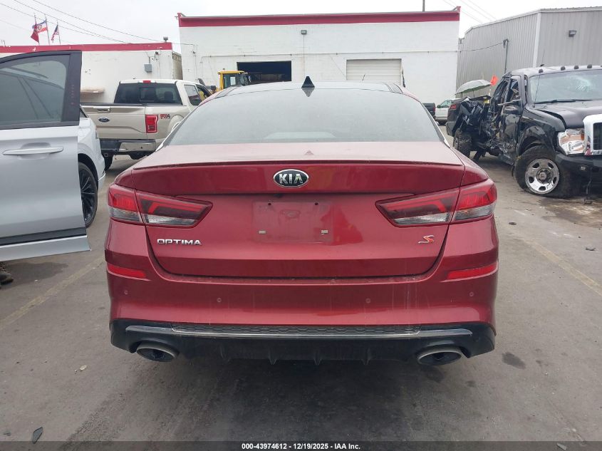 2019 Kia Optima S VIN: 5XXGT4L33KG366166 Lot: 43974612