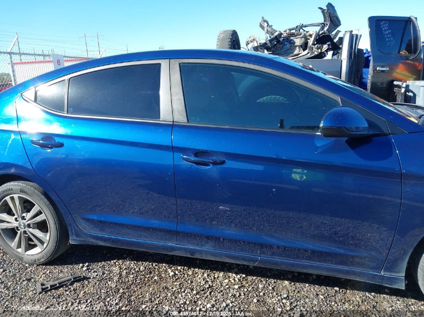 2018 Hyundai Elantra Sel VIN: 5NPD84LF0JH304323 Lot: 43974617