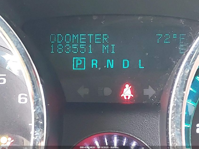 2012 Chevrolet Traverse Ltz VIN: 1GNKVLED6CJ310621 Lot: 43974628