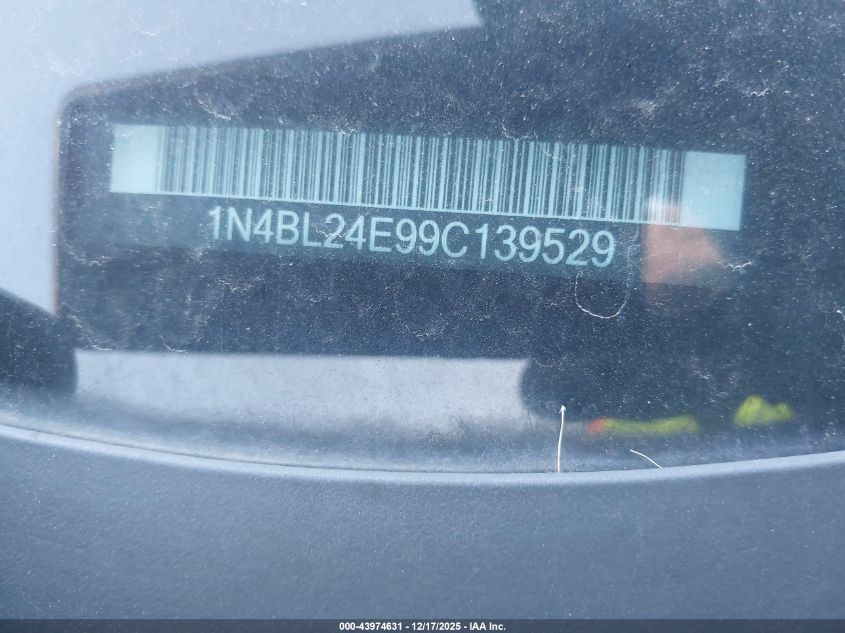 2009 Nissan Altima 3.5 Se VIN: 1N4BL24E99C139529 Lot: 43974631