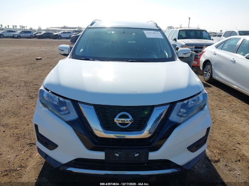 2017 Nissan Rogue Sv VIN: KNMAT2MV0HP532493 Lot: 43974634