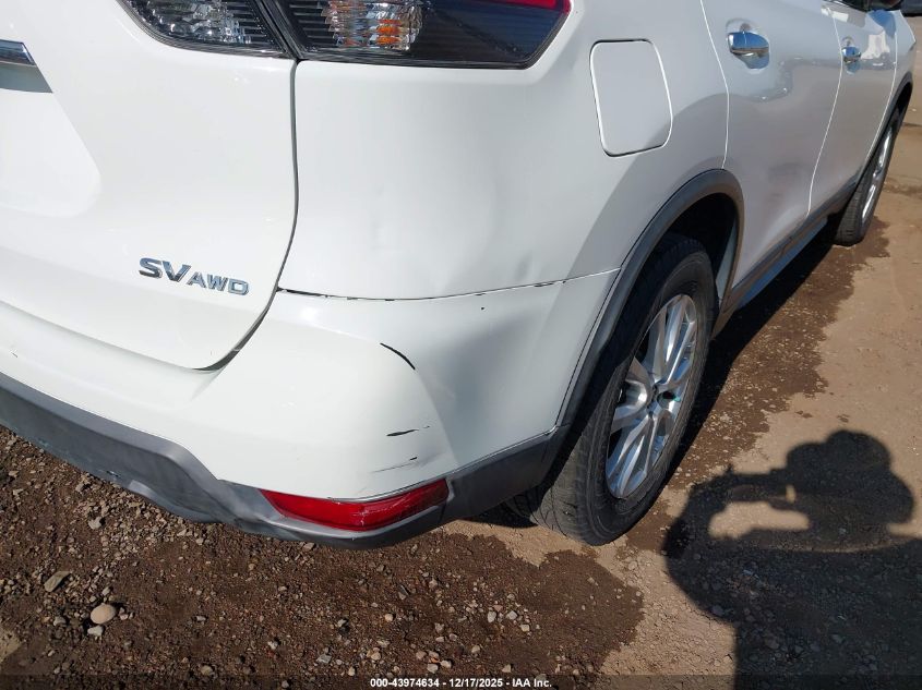2017 Nissan Rogue Sv VIN: KNMAT2MV0HP532493 Lot: 43974634