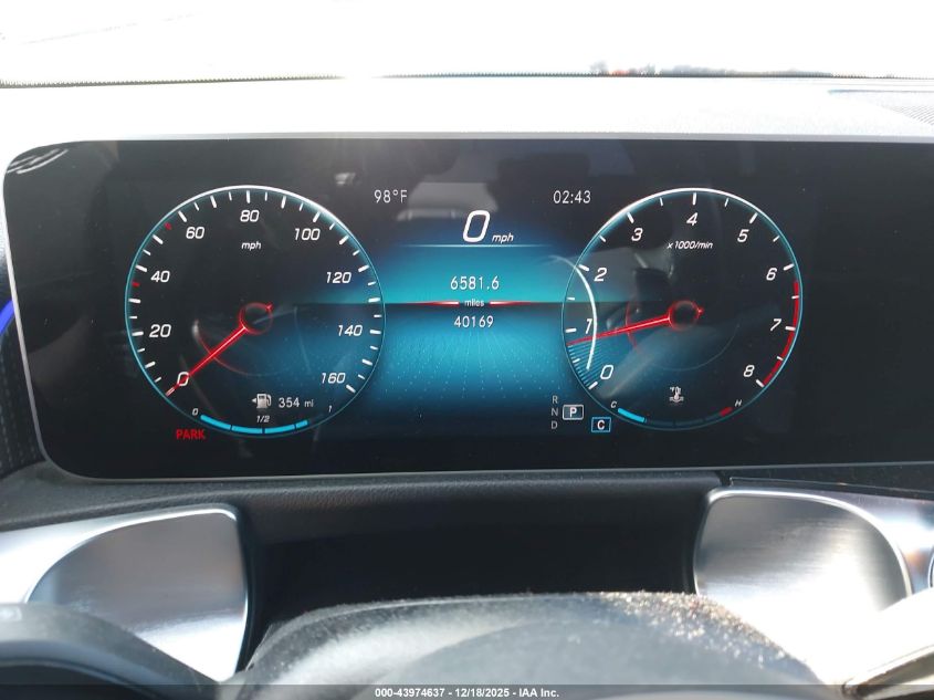 2021 Mercedes-Benz Glb 250 VIN: W1N4M4GBXMW143540 Lot: 43974637