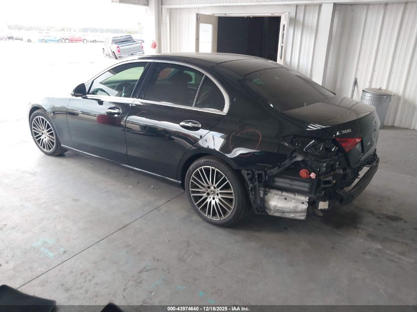 2022 Mercedes-Benz C 300 Sedan