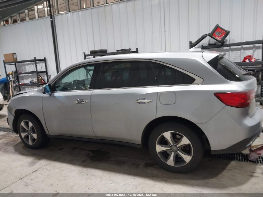 2016 Acura Mdx Acurawatch Plus Package VIN: 5FRYD4H20GB048449 Lot: 43974645