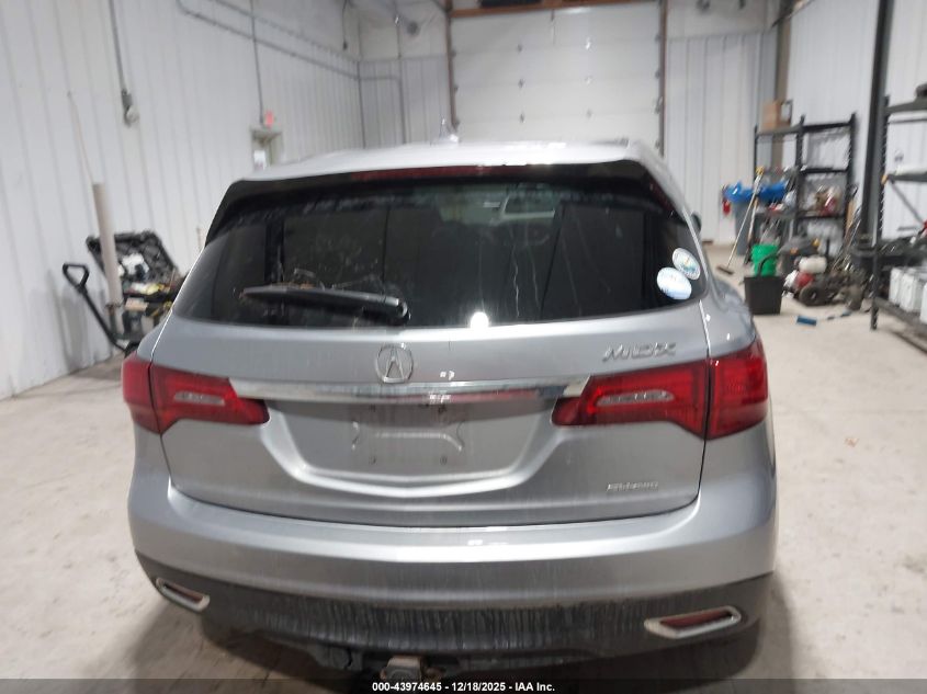 2016 Acura Mdx Acurawatch Plus Package VIN: 5FRYD4H20GB048449 Lot: 43974645