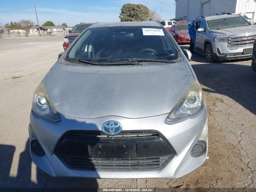 2015 Toyota Prius C Two VIN: JTDKDTB38F1577237 Lot: 43974650