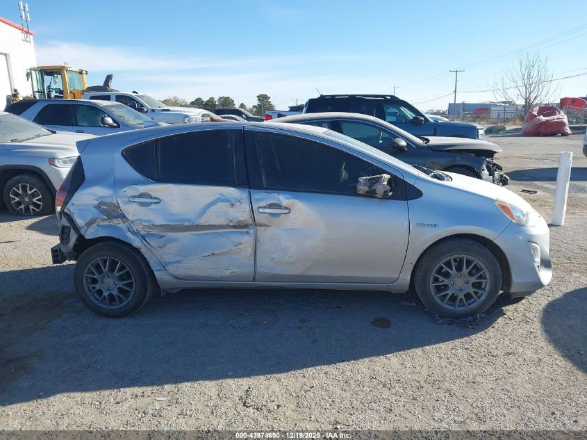 2015 Toyota Prius C Two VIN: JTDKDTB38F1577237 Lot: 43974650