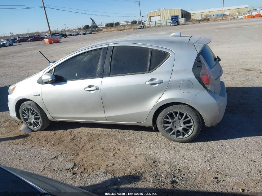 2015 Toyota Prius C Two VIN: JTDKDTB38F1577237 Lot: 43974650