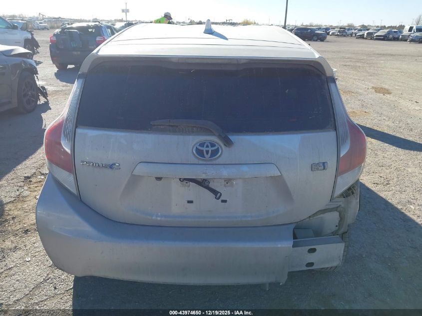 2015 Toyota Prius C Two VIN: JTDKDTB38F1577237 Lot: 43974650