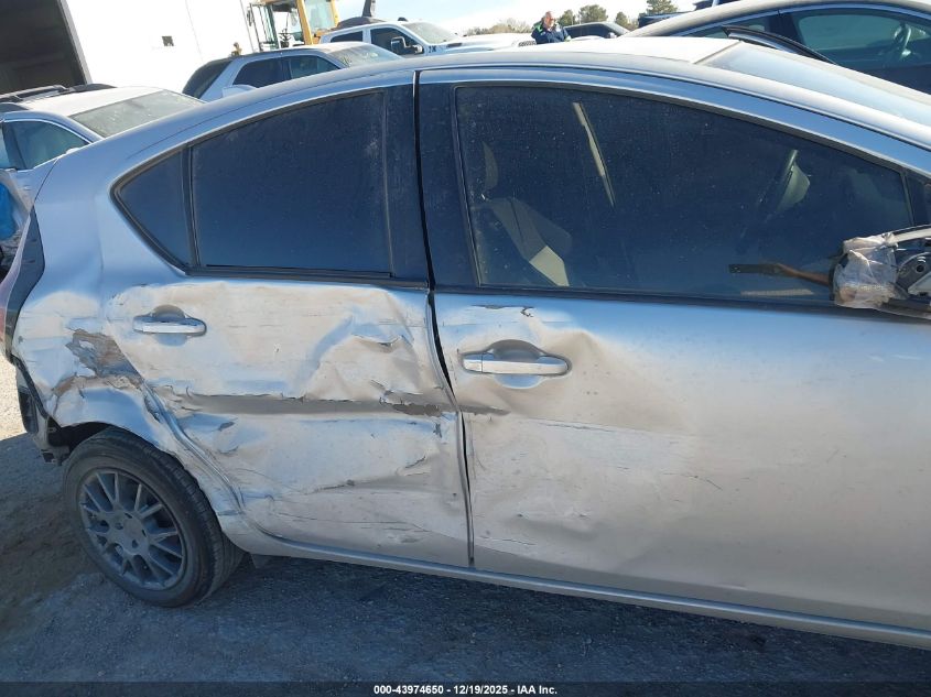 2015 Toyota Prius C Two VIN: JTDKDTB38F1577237 Lot: 43974650