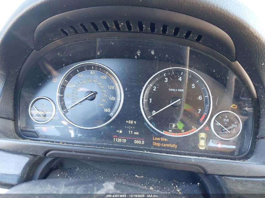 2013 BMW 528I VIN: WBAXG5C58DD234445 Lot: 43974655