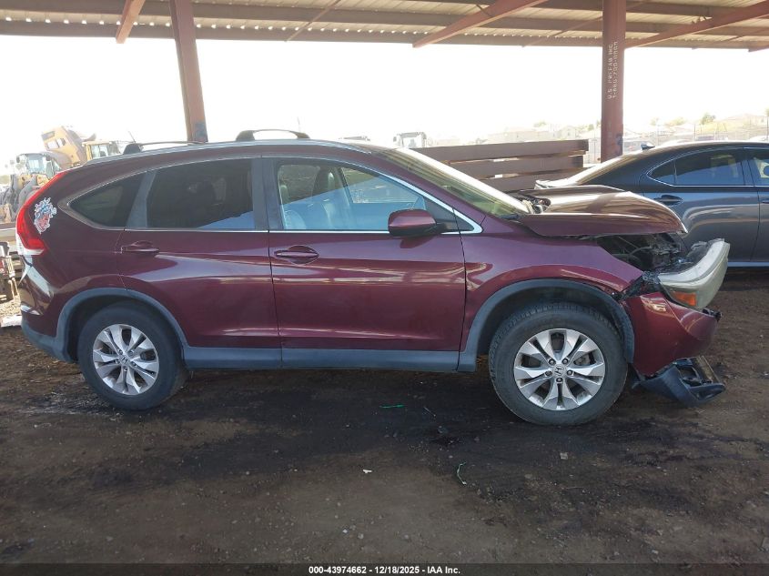 2014 Honda Cr-V Ex-L VIN: 5J6RM4H70EL119512 Lot: 43974662