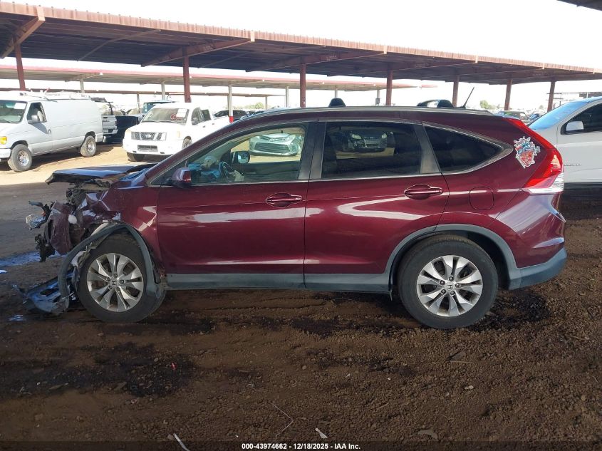 2014 Honda Cr-V Ex-L VIN: 5J6RM4H70EL119512 Lot: 43974662
