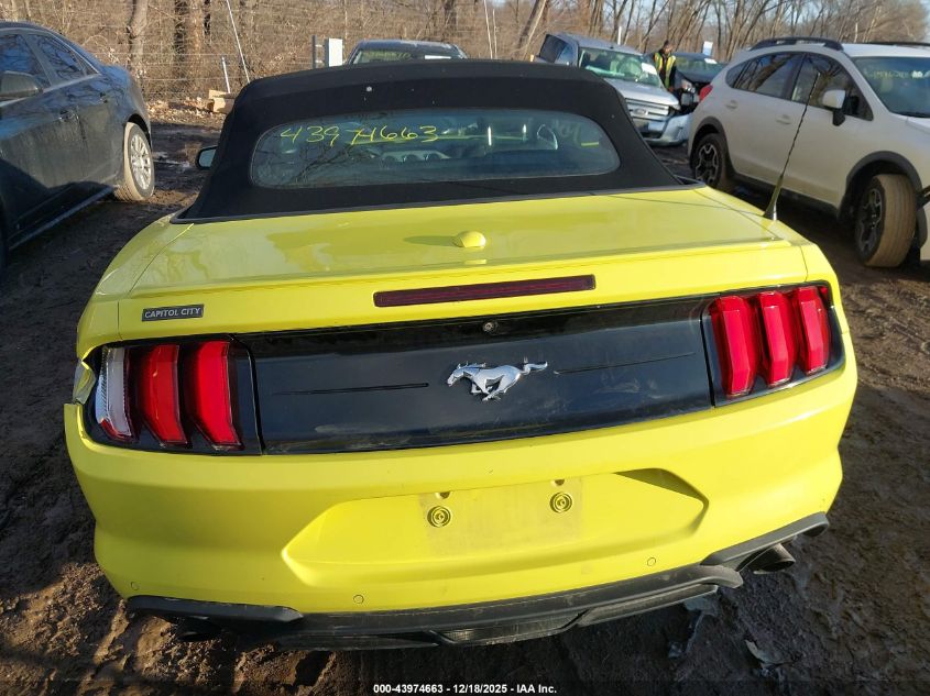 2021 Ford Mustang Ecoboost Premium VIN: 1FATP8UH7M5120139 Lot: 43974663