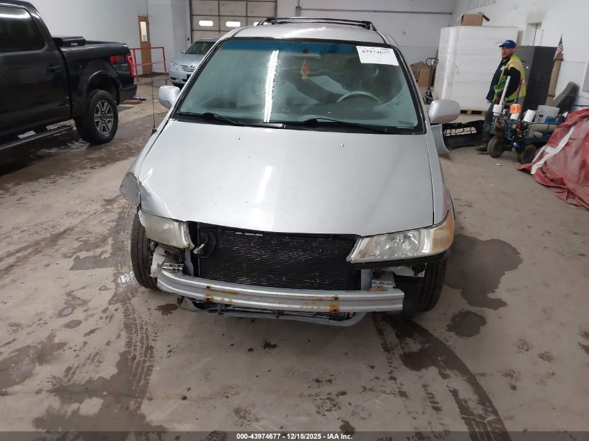 2002 Honda Odyssey Ex-L VIN: 2HKRL18992H573511 Lot: 43974677