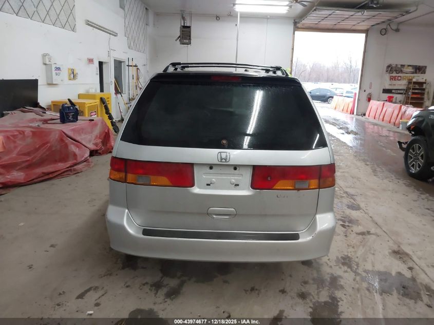 2002 Honda Odyssey Ex-L VIN: 2HKRL18992H573511 Lot: 43974677