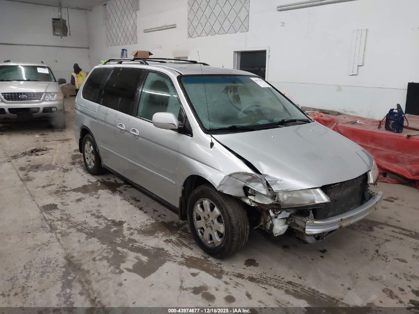2002 Honda Odyssey Ex-L VIN: 2HKRL18992H573511 Lot: 43974677
