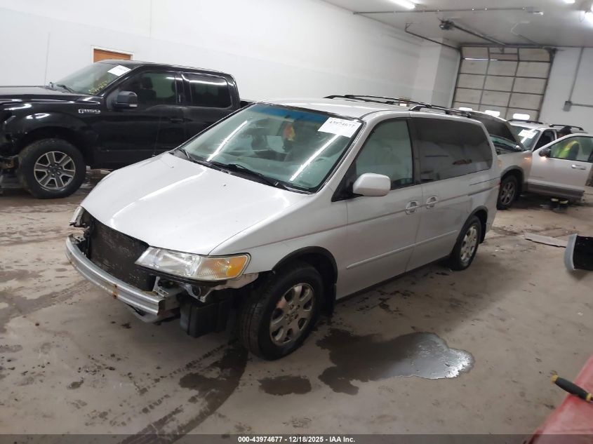 2002 Honda Odyssey Ex-L VIN: 2HKRL18992H573511 Lot: 43974677