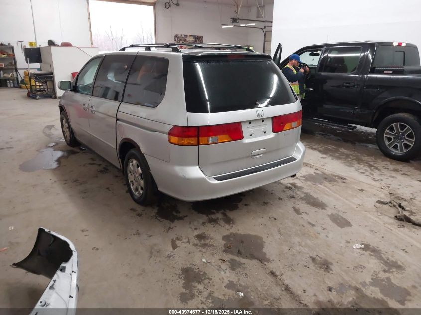 2002 Honda Odyssey Ex-L VIN: 2HKRL18992H573511 Lot: 43974677