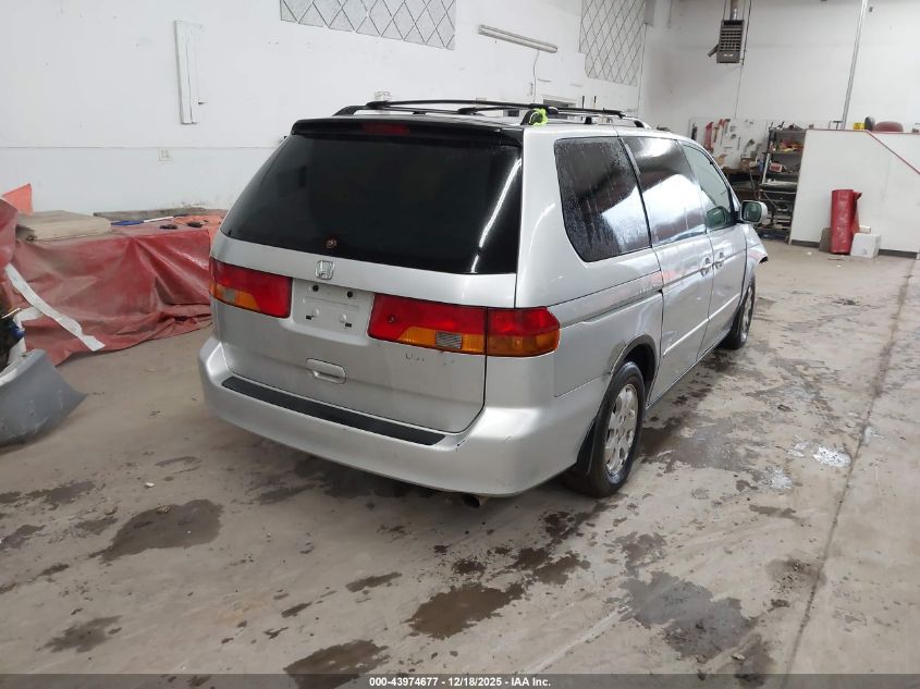 2002 Honda Odyssey Ex-L VIN: 2HKRL18992H573511 Lot: 43974677