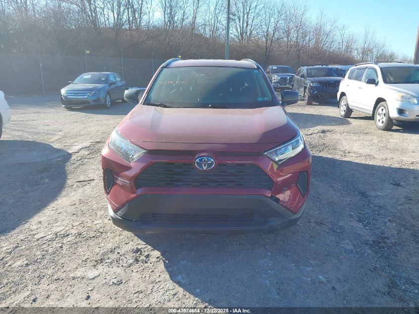2020 Toyota Rav4 Hybrid Le VIN: JTML6RFVXLD006761 Lot: 43974684
