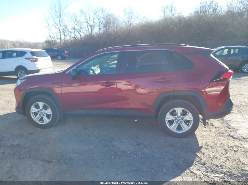 2020 Toyota Rav4 Hybrid Le VIN: JTML6RFVXLD006761 Lot: 43974684