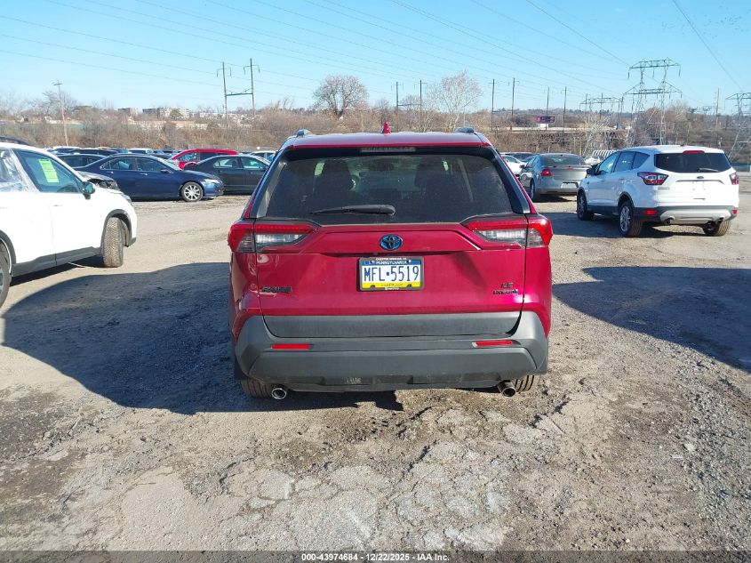 2020 Toyota Rav4 Hybrid Le VIN: JTML6RFVXLD006761 Lot: 43974684