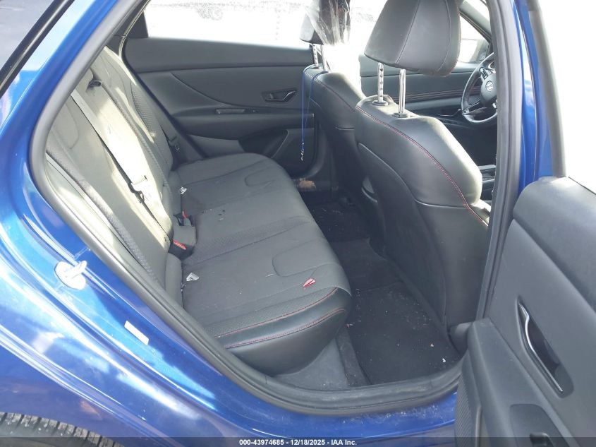 2023 Hyundai Elantra N Line VIN: KMHLR4AF7PU536598 Lot: 43974685