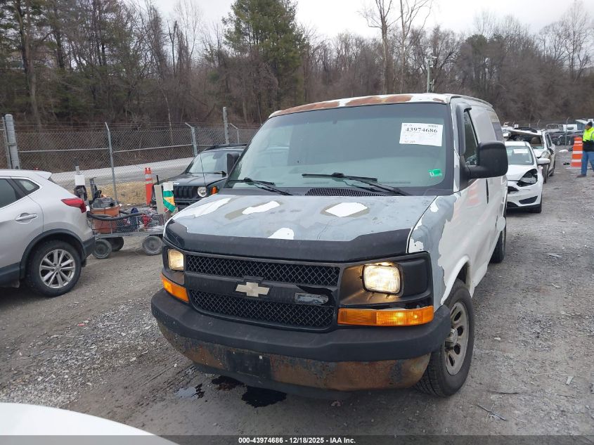 2010 Chevrolet Express 1500 Work Van VIN: 1GCUGADX3A1107131 Lot: 43974686