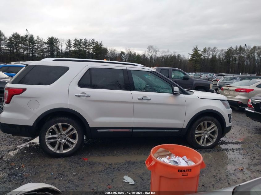 2016 Ford Explorer Limited VIN: 1FM5K8F81GGB08040 Lot: 43974697