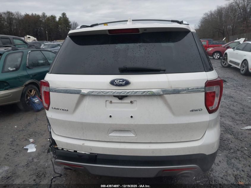 2016 Ford Explorer Limited VIN: 1FM5K8F81GGB08040 Lot: 43974697