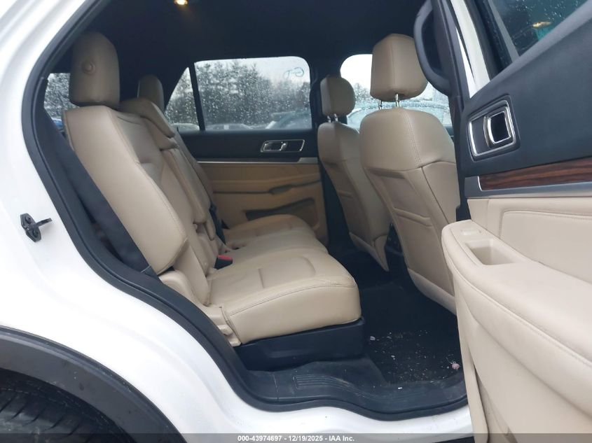 2016 Ford Explorer Limited VIN: 1FM5K8F81GGB08040 Lot: 43974697