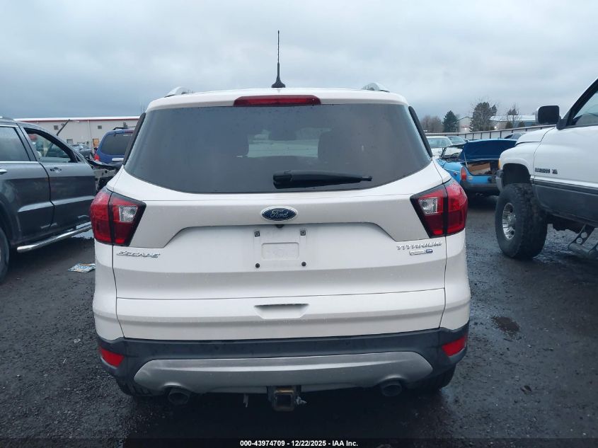 2019 Ford Escape Titanium VIN: 1FMCU9J92KUB29027 Lot: 43974709