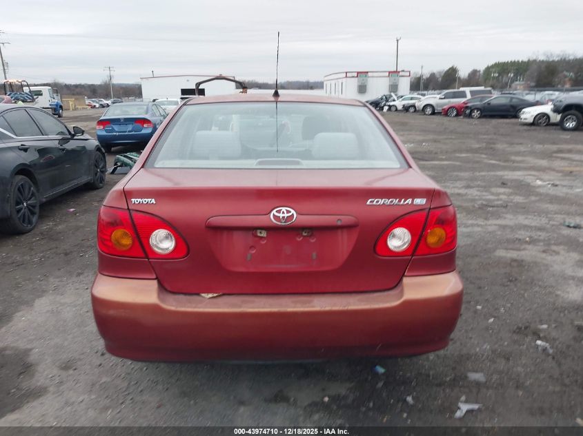 2004 Toyota Corolla Le VIN: 1NXBR32E64Z232573 Lot: 43974710