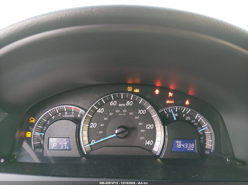 2014 Toyota Camry Se VIN: 4T1BF1FK5EU343436 Lot: 43974712