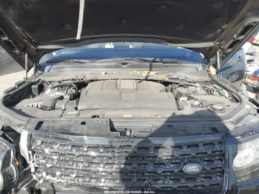 2016 Land Rover Range Rover 5.0L V8 Supercharged VIN: SALGS2EF4GA295098 Lot: 43974719