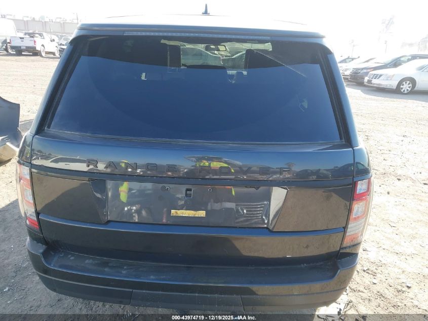 2016 Land Rover Range Rover 5.0L V8 Supercharged VIN: SALGS2EF4GA295098 Lot: 43974719