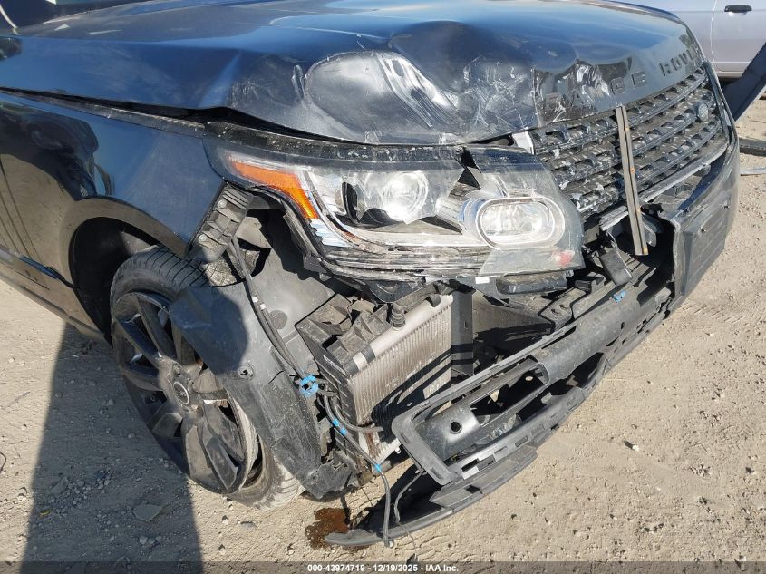 2016 Land Rover Range Rover 5.0L V8 Supercharged VIN: SALGS2EF4GA295098 Lot: 43974719