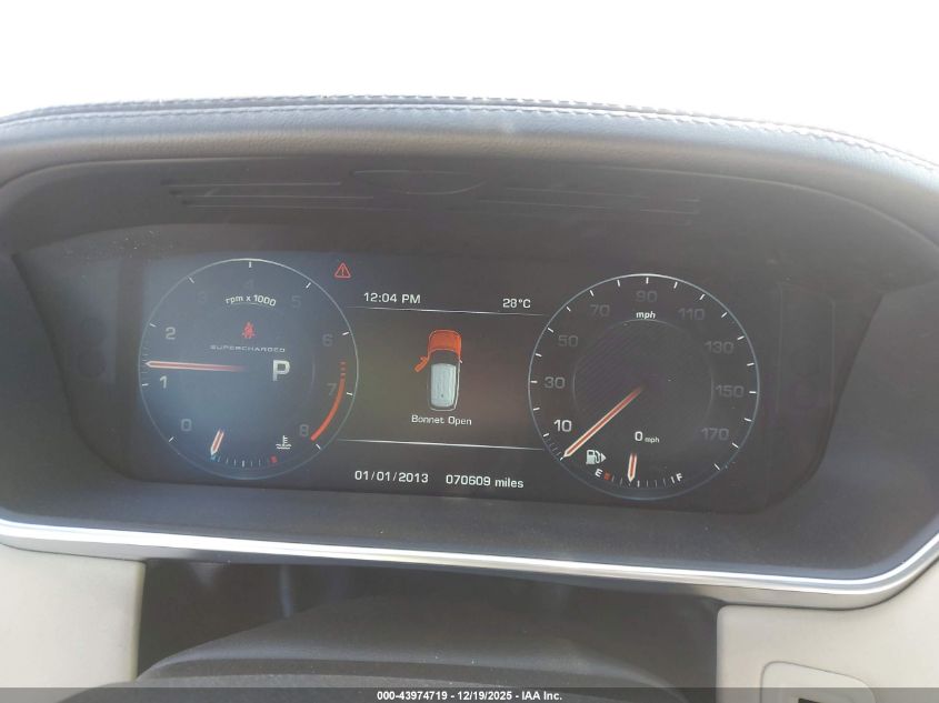 2016 Land Rover Range Rover 5.0L V8 Supercharged VIN: SALGS2EF4GA295098 Lot: 43974719