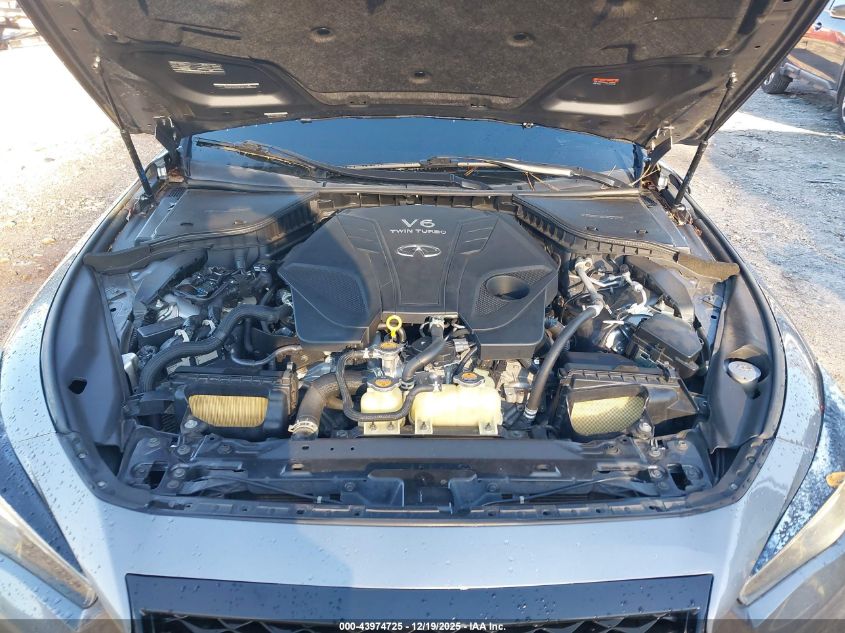 2021 Infiniti Q50 Luxe VIN: JN1EV7BP8MM703339 Lot: 43974725