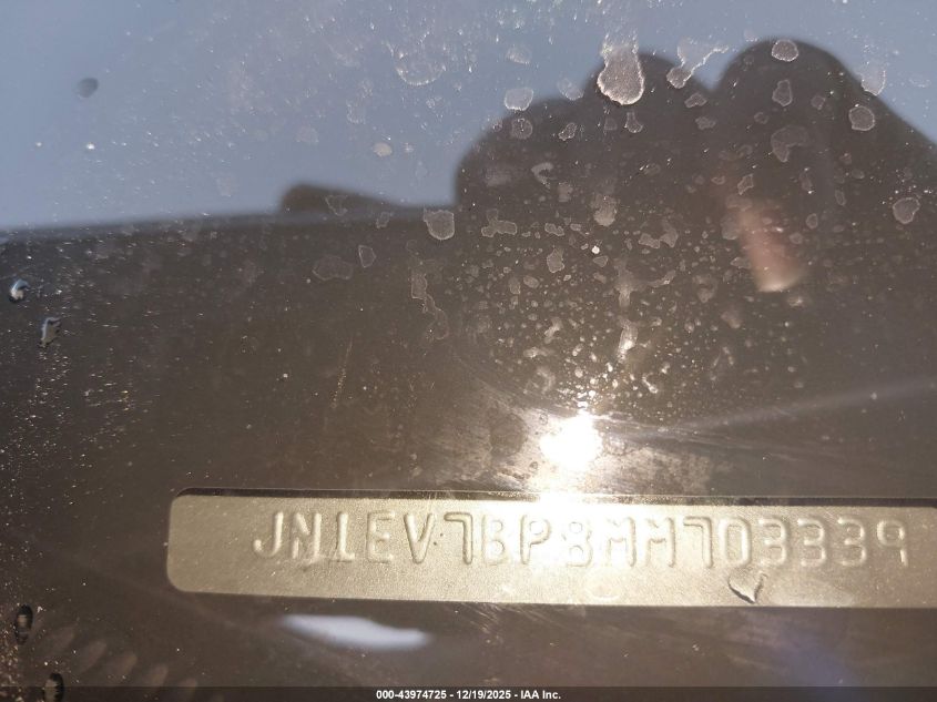 2021 Infiniti Q50 Luxe VIN: JN1EV7BP8MM703339 Lot: 43974725