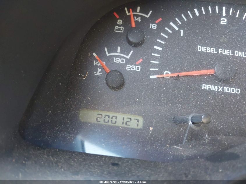 1998 Dodge Ram 2500 St VIN: 1B7KF23D3WJ138846 Lot: 43974726