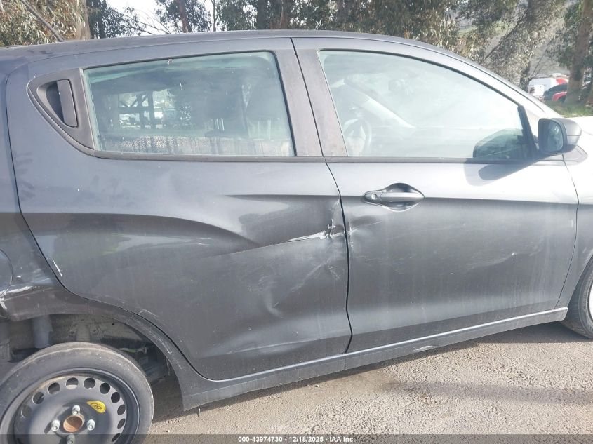 2019 Chevrolet Spark Ls Cvt VIN: KL8CB6SA0KC806947 Lot: 43974730