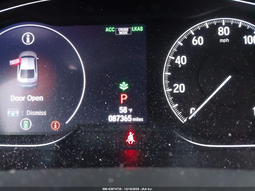 2018 Honda Accord Touring VIN: 1HGCV1F95JA119735 Lot: 43974735