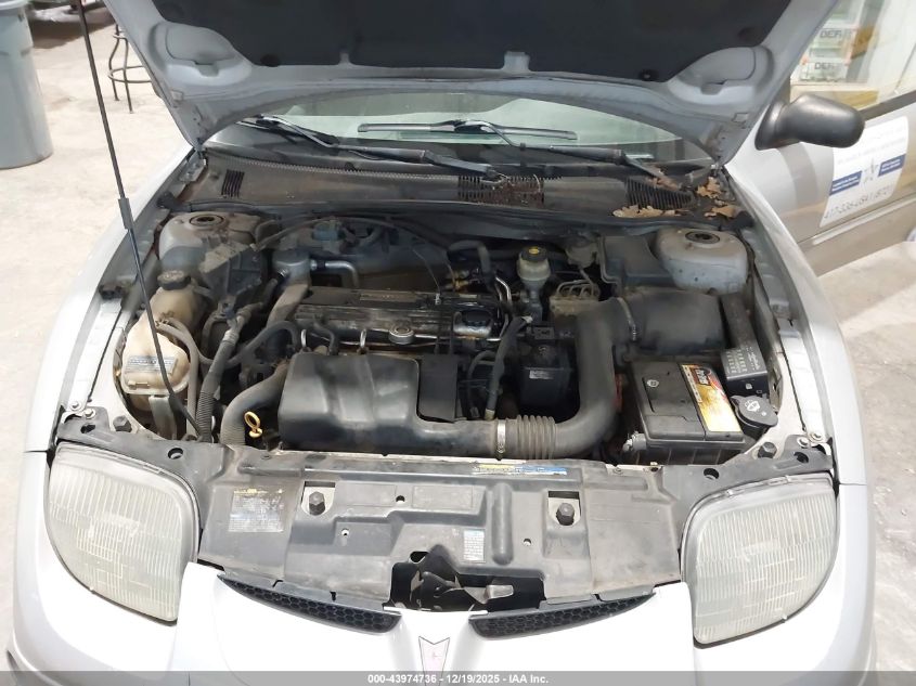 2002 Pontiac Sunfire Se VIN: 1G2JB12F727472300 Lot: 43974736