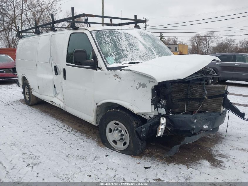 2020 Chevrolet Express Cargo Rwd 3500 Extended Wheelbase Wt VIN: 1GCZGHFG0L1757051 Lot: 43974738