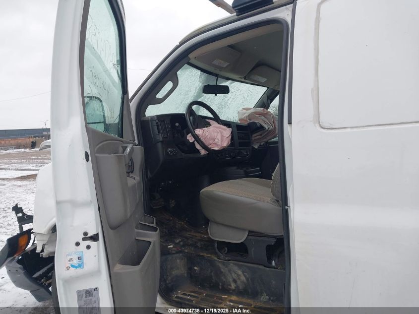 2020 Chevrolet Express Cargo Rwd 3500 Extended Wheelbase Wt VIN: 1GCZGHFG0L1757051 Lot: 43974738